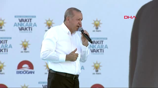Cumhurbaşkanı Erdoğan Ankara’da Konuştu