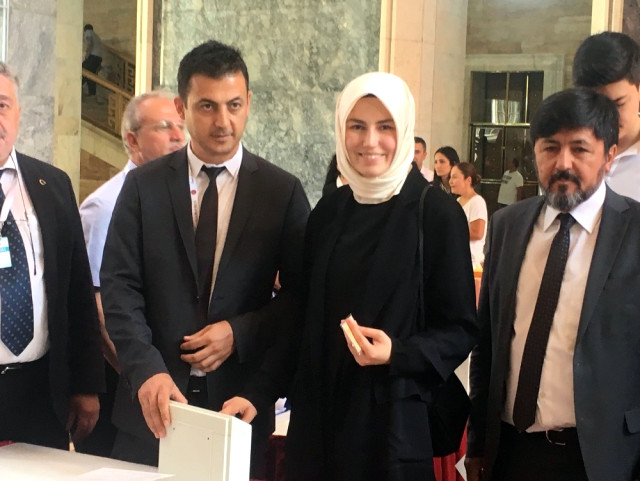 AK Parti Ankara Milletvekili Zeynep Yıldız Milletvekili Kaydını Yaptırdı