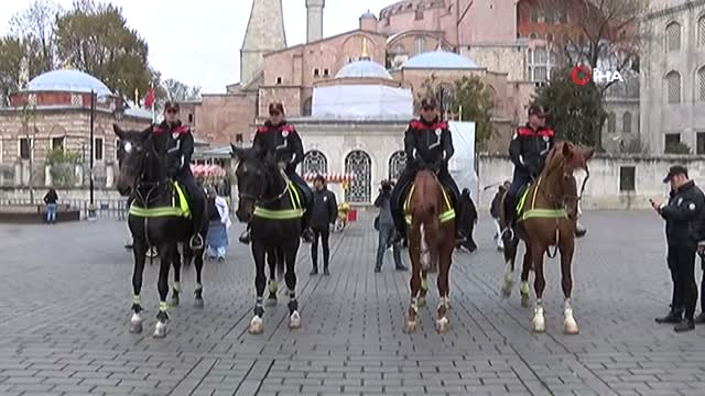 İstanbul’da ‘Atlı Birlikler’ Göreve Başladı