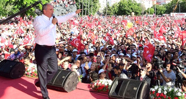 İstanbul’da İsmi Çizilen Muharrem İnce, CHP’nin Ankara Adayı Olacak