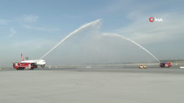 Tarihi Sefere ‘Su Takı’ ile Karşılama