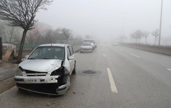 Ankara’da, Sisli Yolda 25 Araç Birbirine Girdi