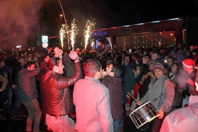 Ankara’da Yeni Yıl Coşkuyla Kutlandı