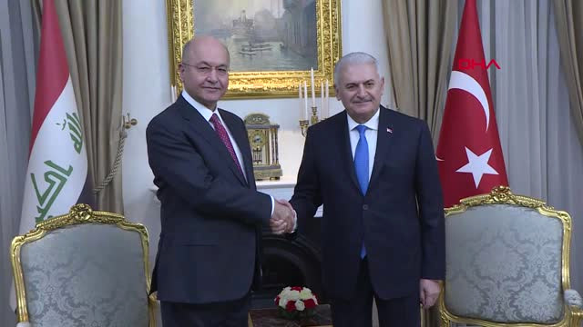 TBMM Başkanı Yıldırım Irak Cumhurbaşkanı Berham Salih’i ile Görüştü