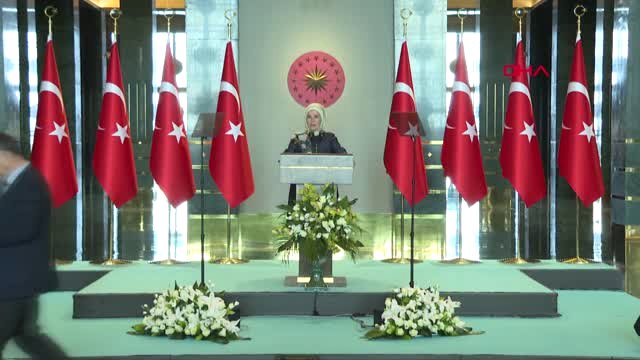 Emine Erdoğan’dan Yabancı Misyon Şefleri Eşlerine Yemek – 1