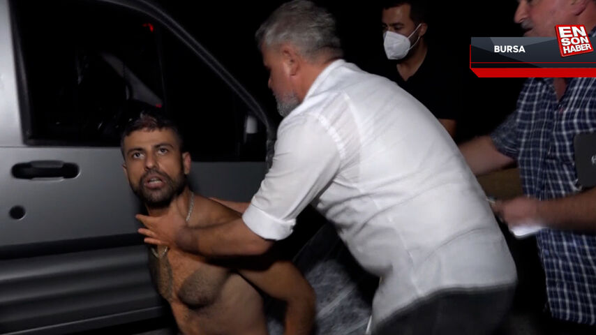 Bursa’da yaralı halde bulunan genç, güçlükle sakinleştirildi