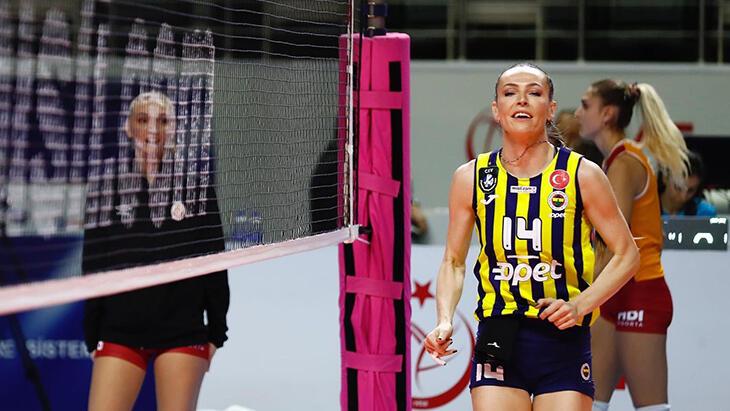 Fenerbahçe Opet, Galatasaray HDI Sigorta’ya set vermedi