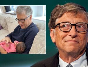 Bill Gates torunuyla ilk karesini paylaştı