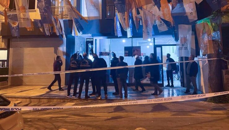 SON DAKİKA HABERİ: İstanbul’da AK Parti seçim irtibat ofisi önünde silahla ateş açıldı