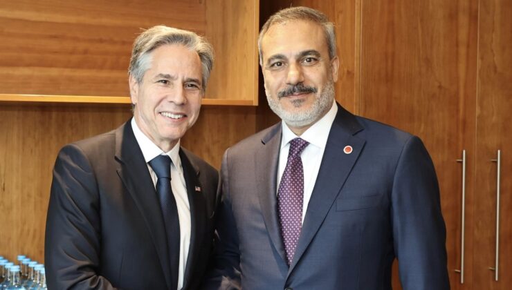 Dışişleri Bakanı Hakan Fidan, ABD’li mevkidaşıyla görüştü