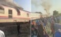 Faciadan dönüldü: İçinde 240 yolcusu bulunan trende yangın