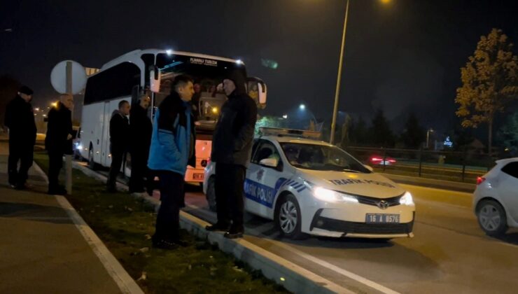 Anıtkabir’i ziyaret gittikleri çeşit otobüsü çalıntı çıktı: İnegöl’de yakalandı