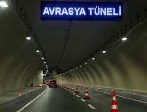 Avrasya Tüneli’nde yeni rekor: 10 Kasım’da 86 bin 576 araç geçti