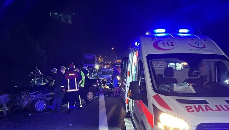 Otoyolda can pazarı: 1 meyyit, 7 yaralı