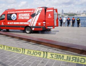 Üsküdar’da denize düşen bayanı arama çalışmaları sürüyor