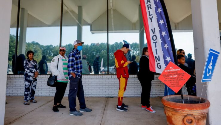 ABD başkanlık seçimlerinde birinci oy verme süreci Georgia’da başladı