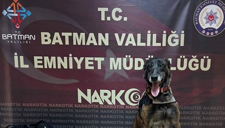 Batman’da yolcu otobüsünün bagajında uyuşturucu ele geçirildi