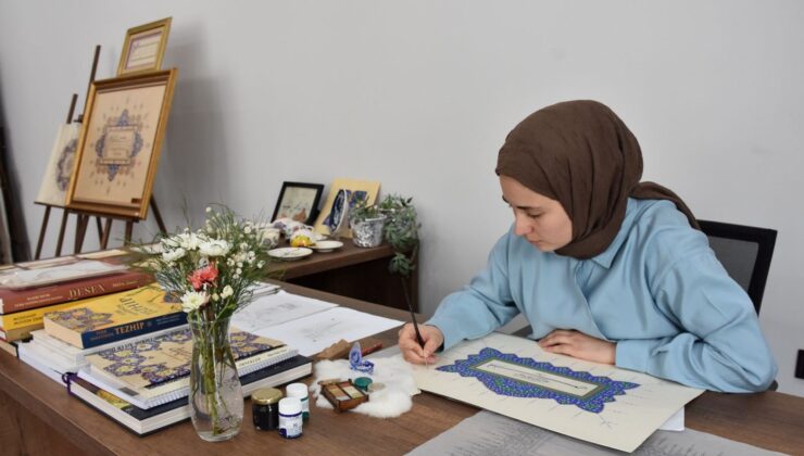 Bayanlar Trabzon’un kültürünü ve tabiatını eserlerine yansıtıyor