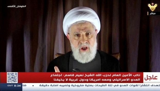 Hizbullah Genel Sekreter Yardımcısı Kasım: ABD, Gazze’de işlenen tüm hatalarda değerli bir ortak