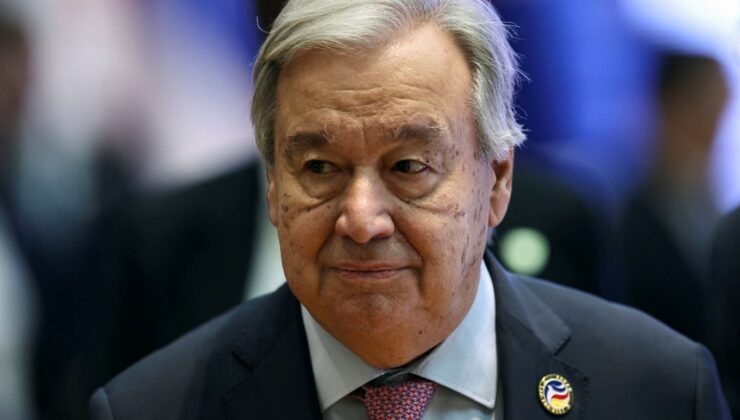 İsrail’e 104 ülkeden ortak Guterres yansısı