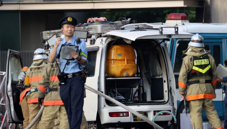 Japonya’da iktidar partisi alarmda! Başbakanlık Ofisi’ne molotoflu akın