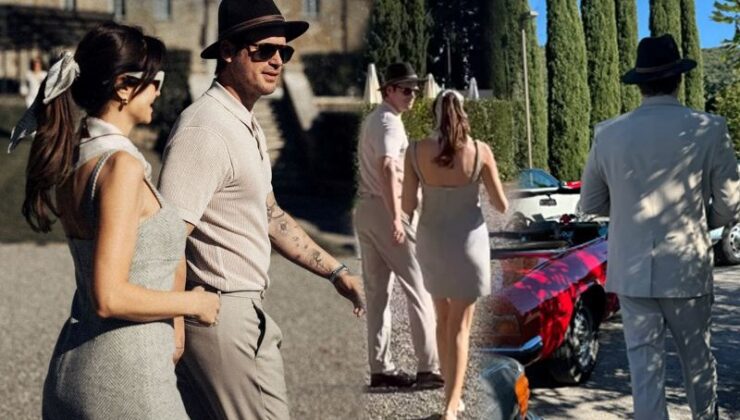 Kıvanç Tatlıtuğ ile Başak Dizer’den İtalya’da nostaljik pozlar