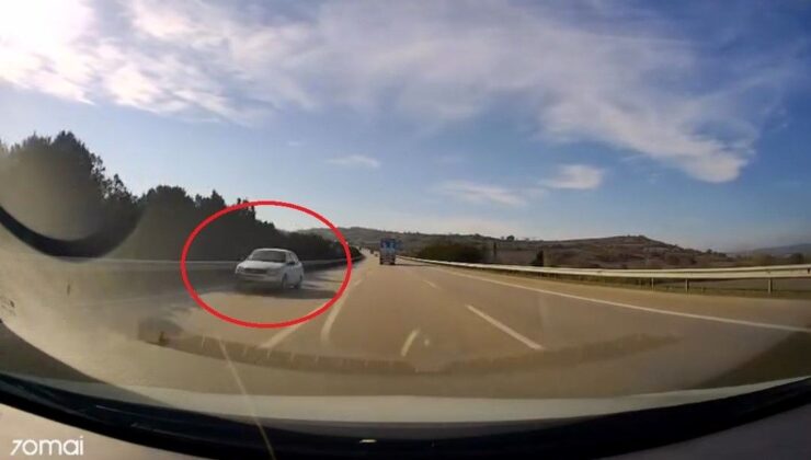 Otobanda 150 kilometre süratle mevte meydan okudu