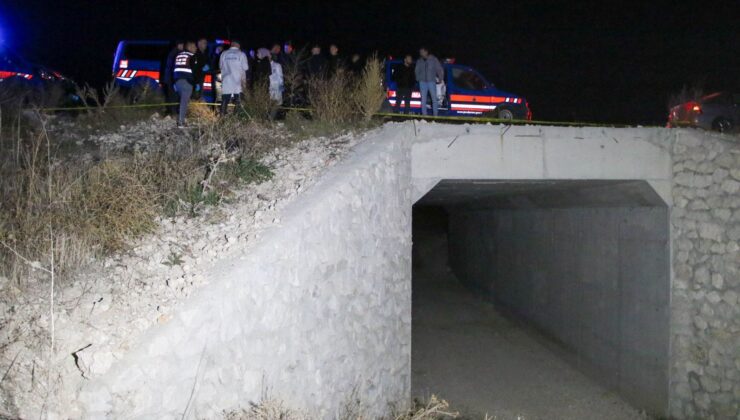 Uşak’ta menfezde erkek cesedi bulundu