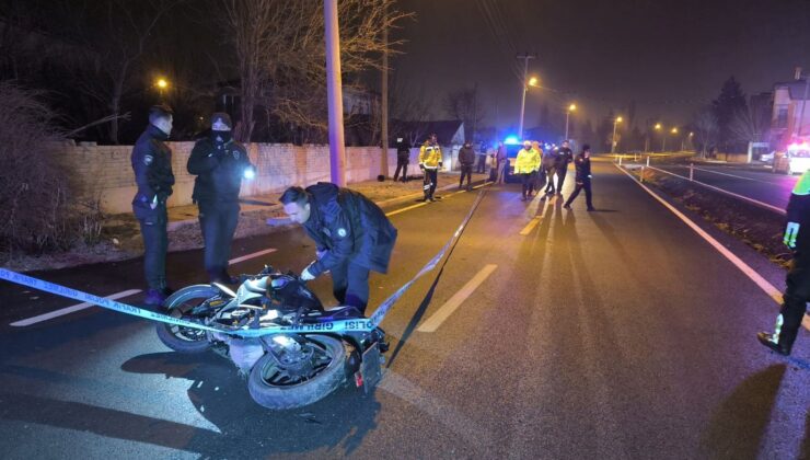 Jandarma işçisi motosiklet kazasında hayatını kaybetti