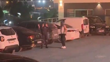 Lüks sitede maskeli dehşet: Ortalığı ateşe verip, güvenliğin başına silah dayadı