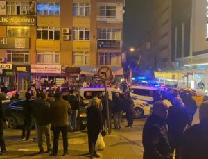 Yol denetimi yapan polise muştalı taarruz