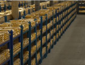 Dünyanın en büyük altın deposu. 60 ülkenin altınları burada tutuluyor