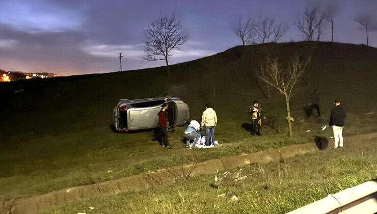 Aracıyla şarampole uçtu, 5’inci kez alkollü çıktı