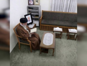 Ataktan dakikalar evvel. İran Hamaney’in son fotoğrafını paylaştı