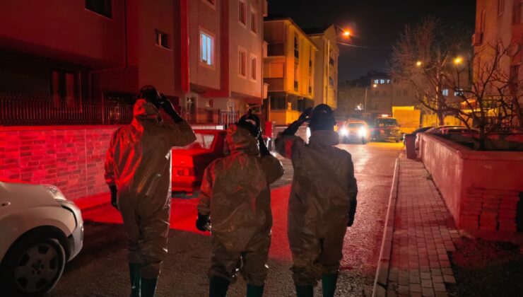 Gaz kaçağını çakmakla denetim etti, patlamaya neden oldu