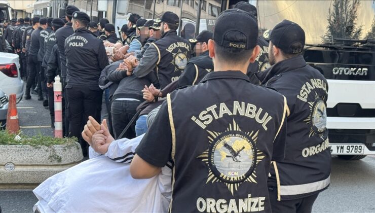İstanbul’da çete operasyonu. Beş kuşkulu gözaltında