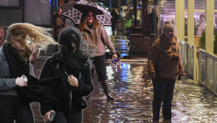 Meteorolojiden sel ve fırtına uyarısı