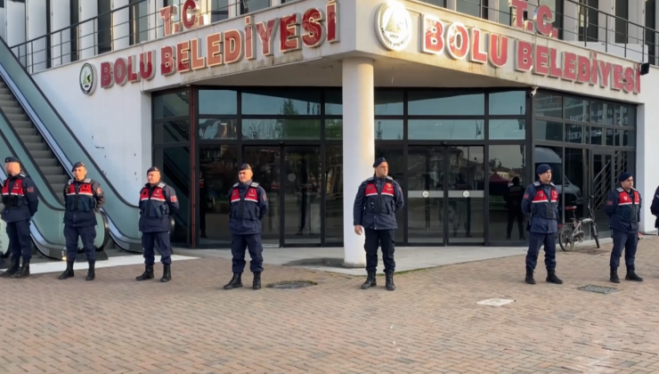 Bolu Belediyesi’nde arama yapılıyor