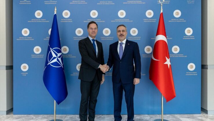 Dışişleri Bakanı Fidan, NATO Genel Sekreteri Rutte ile Ankara’da görüştü