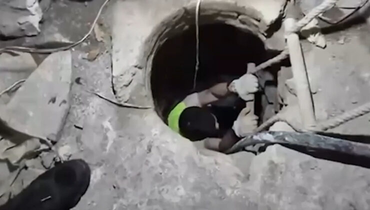 İstanbul göbeğinde define avı. Meskenin içini 5,5 metre kazmışlar