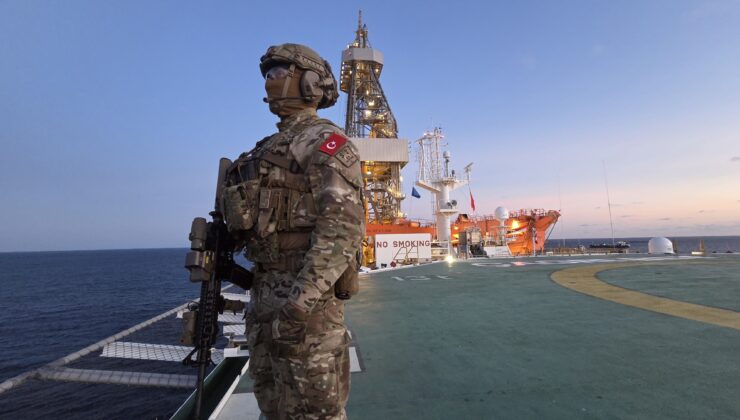 MSB’den Çağrı Bey paylaşımı. “Sondaj gemilerimize tam müdafaa sağlanıyor”