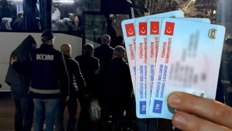 Son dört yılın ehliyet imtihanları incelenince ortaya çıktı! Joker operasyonunda 14 tutuklama