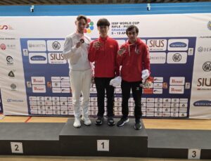 Ulusal atıcı Buğra Selimzade, Dünya Kupası’nda bronz madalya kazandı