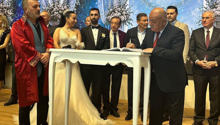 Ankara’da siyaset, yargı ve iş dünyasının önemli isimlerini buluşturan düğün