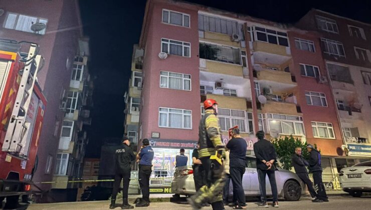 Kolonlarından ses geldi, 7 katlı bina boşaltıldı