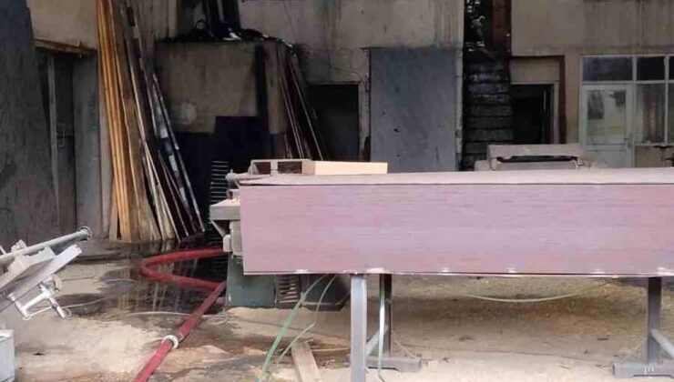 Beypazarı’nda iş yerinde çıkan yangın söndürüldü