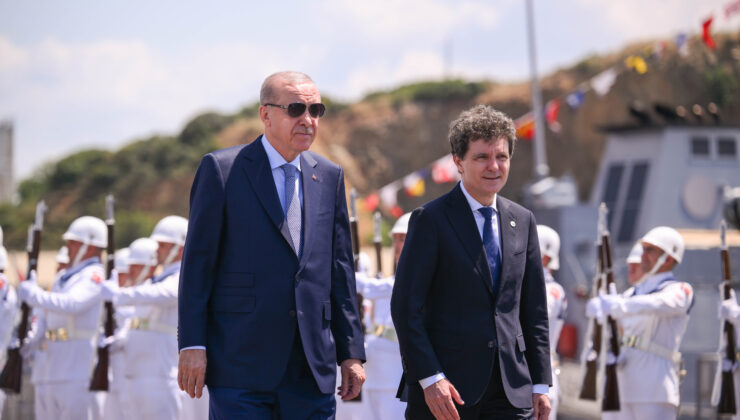 Cumhurbaşkanı Erdoğan, Romanya Cumhurbaşkanı Nicuşor Dan ile görüştü