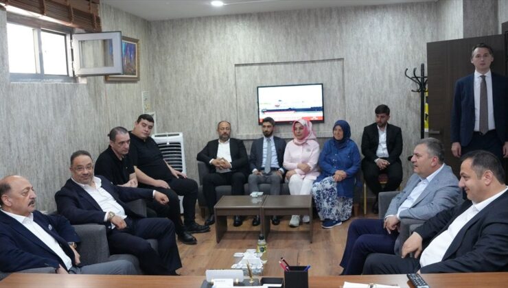 AK Parti Ankara Milletvekili Bilgin, Çubuk’ta ziyaretlerde bulundu