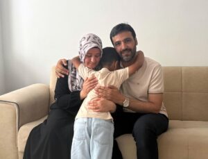 Ankara’da kollayıcı aile olan çift, 7 yaşındaki çocuklarıyla keyifli bir yuva kurdu