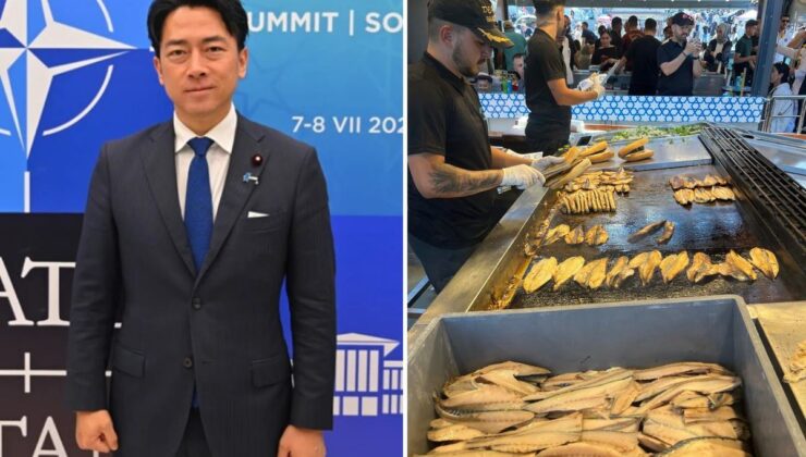 İstanbul’a doyamadı: Japon bakandan ‘uskumru’ paylaşımı